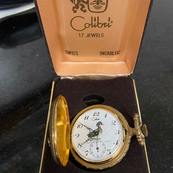 VIntage Colibri Pocket Watch - Picture 4 of 7